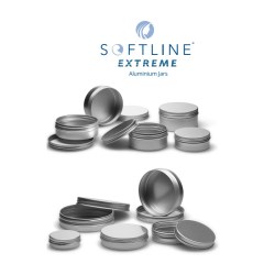 100ml Softline Extreme Shallow Aluminium Jars